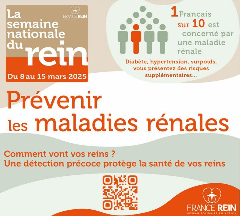 Semaine nationale du rein 2025